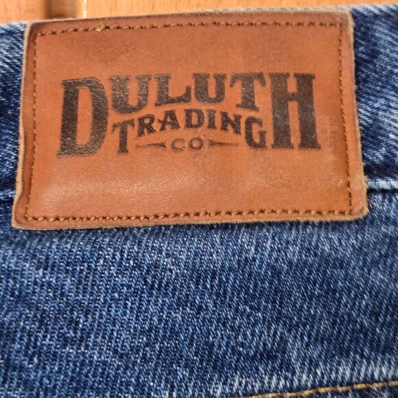 Duluth Trading Co Men's Blue Jeans - 34W x 32L - Picture 5 of 7